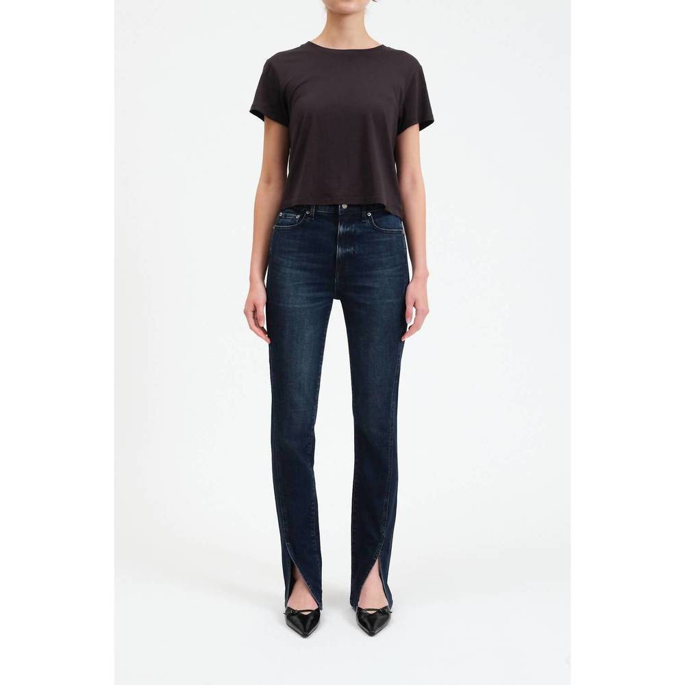 Daze denim Downtown Slim Split Hem Jeans